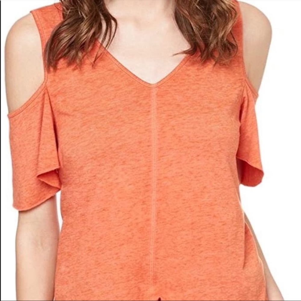 Sanctuary Dahlia Orange Top